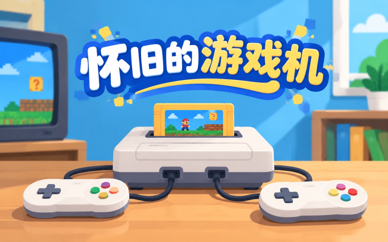 怀旧的游戏机