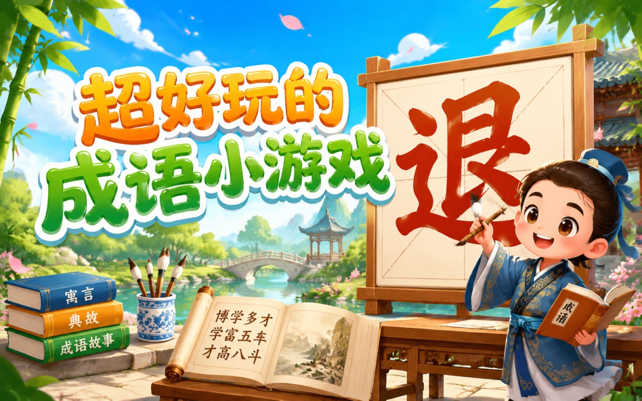 超好玩的成语小游戏