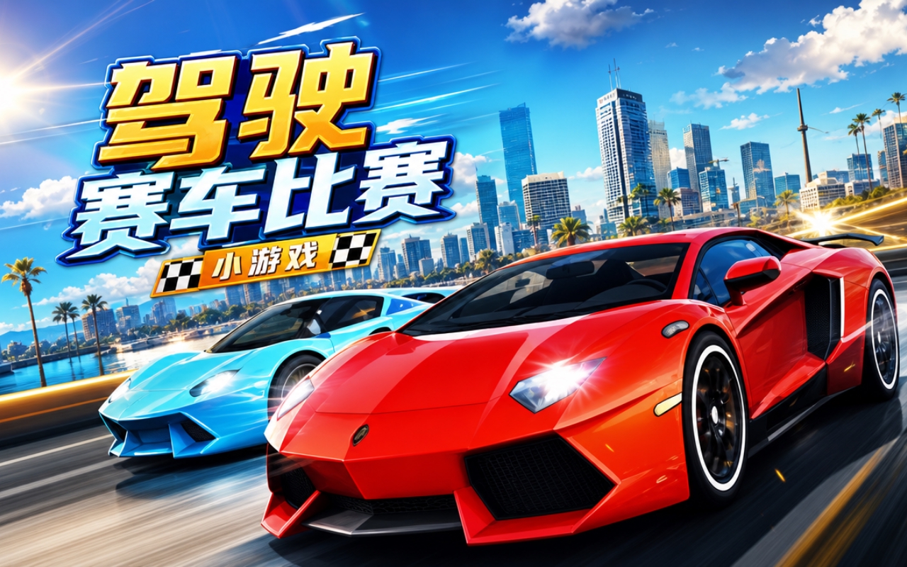 驾驶赛车比赛小游戏