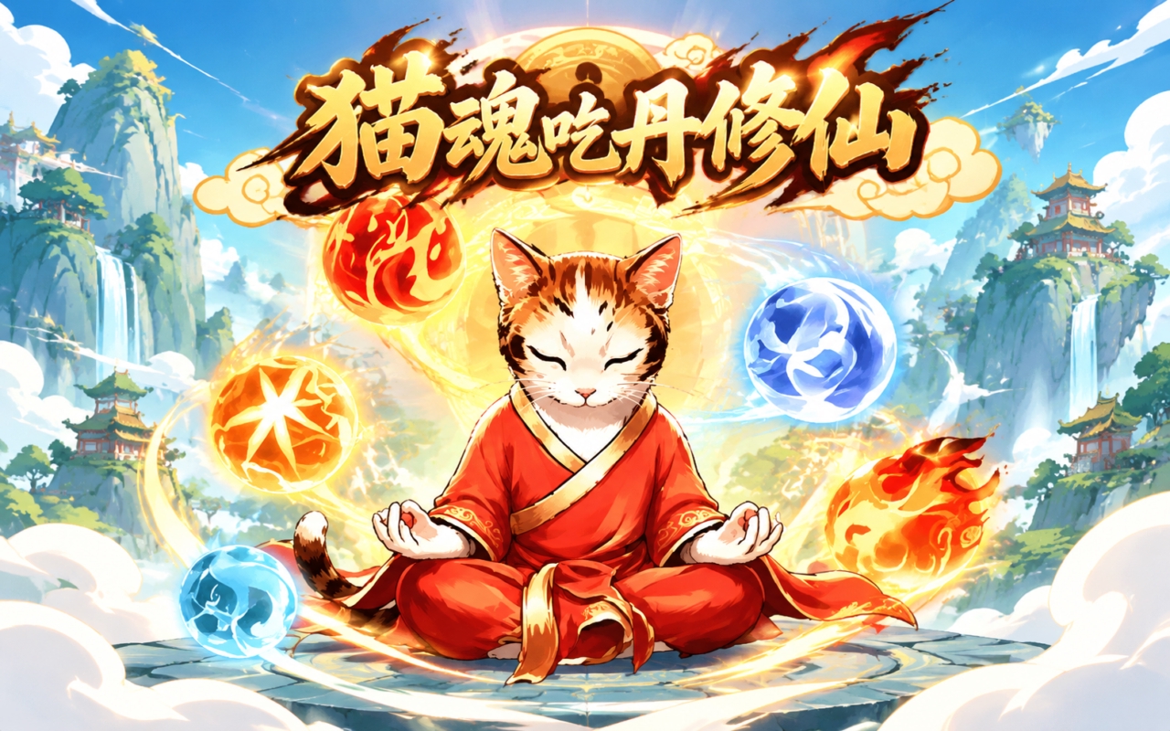 猫魂吃丹修仙