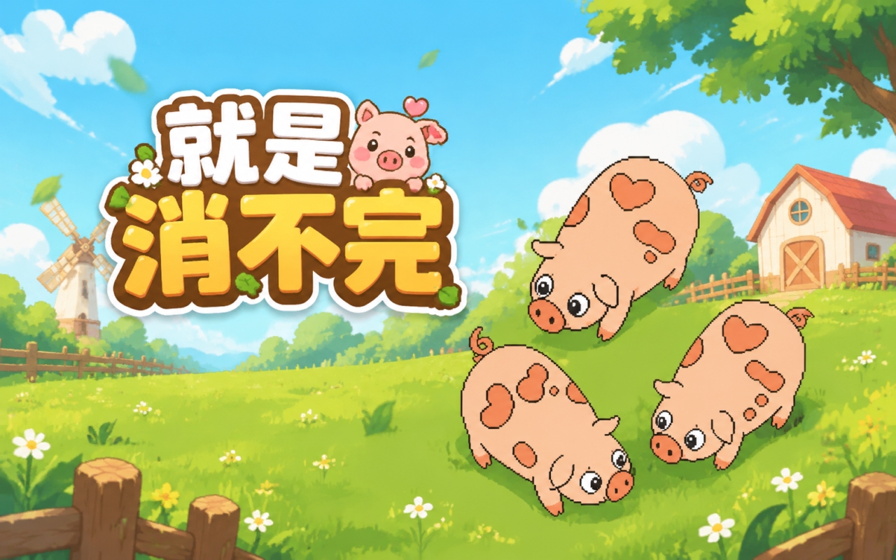 就是消不完