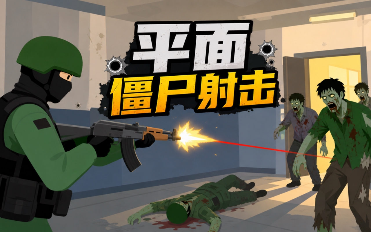 平面僵尸射击