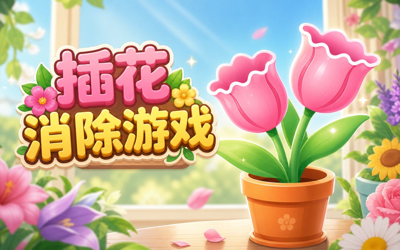 插花消除游戏