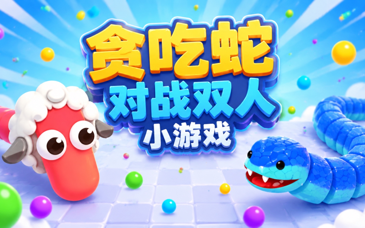 贪吃蛇对战双人小游戏