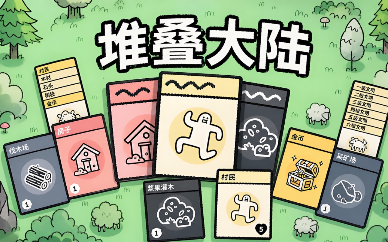 堆叠大陆
