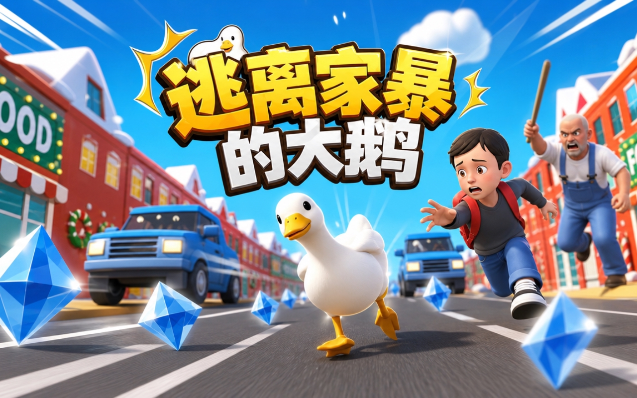 逃离家暴的大鹅