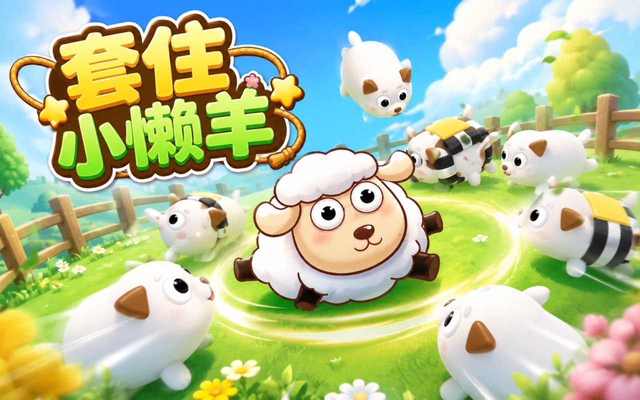 套住小懒羊