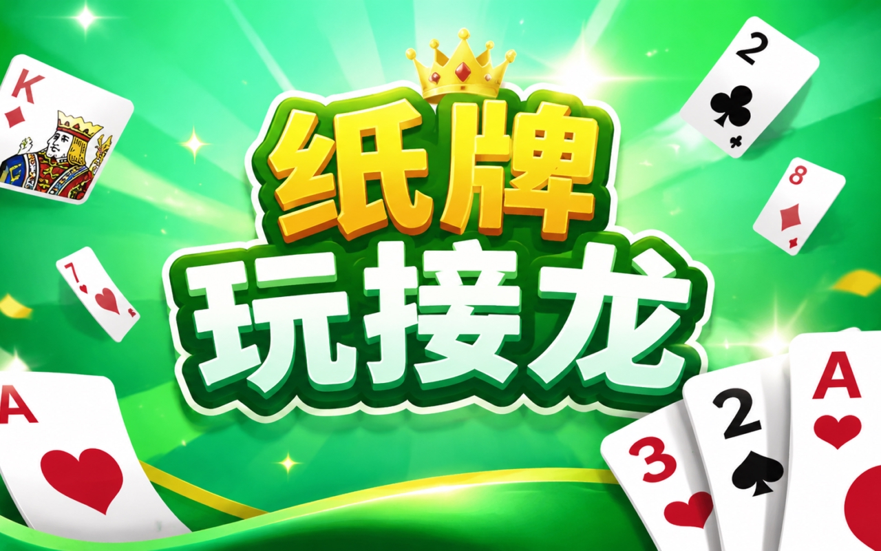 纸牌玩接龙