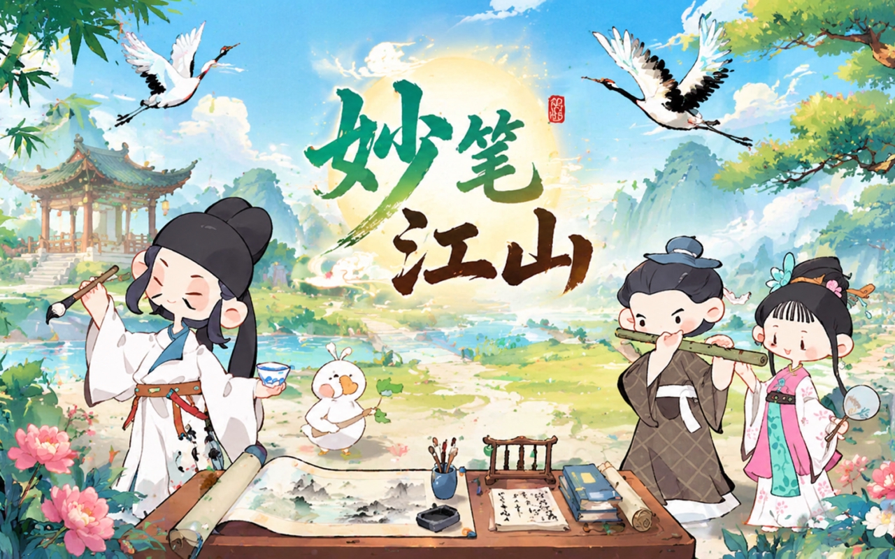 妙笔江山