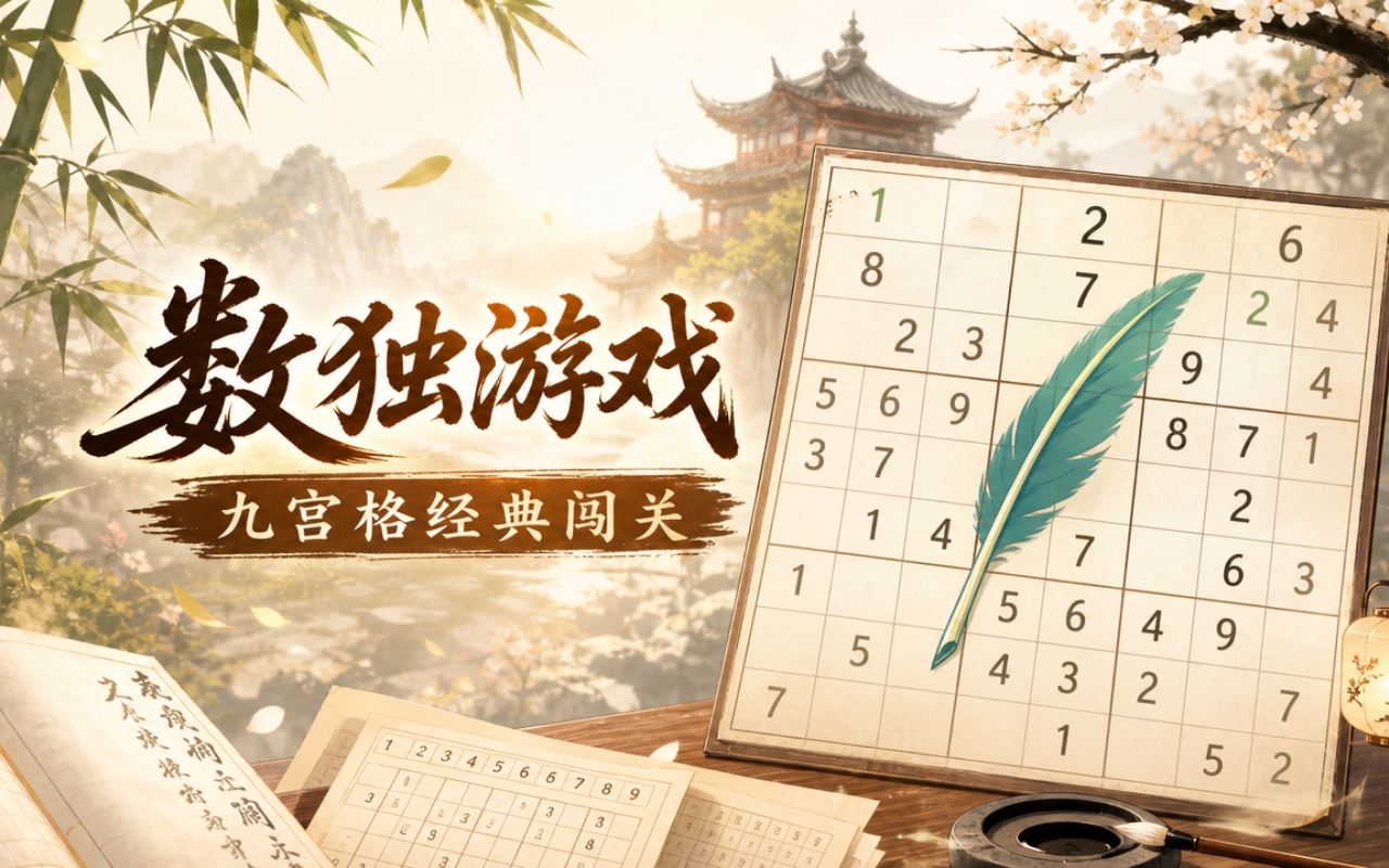 数独游戏九宫格经典闯关