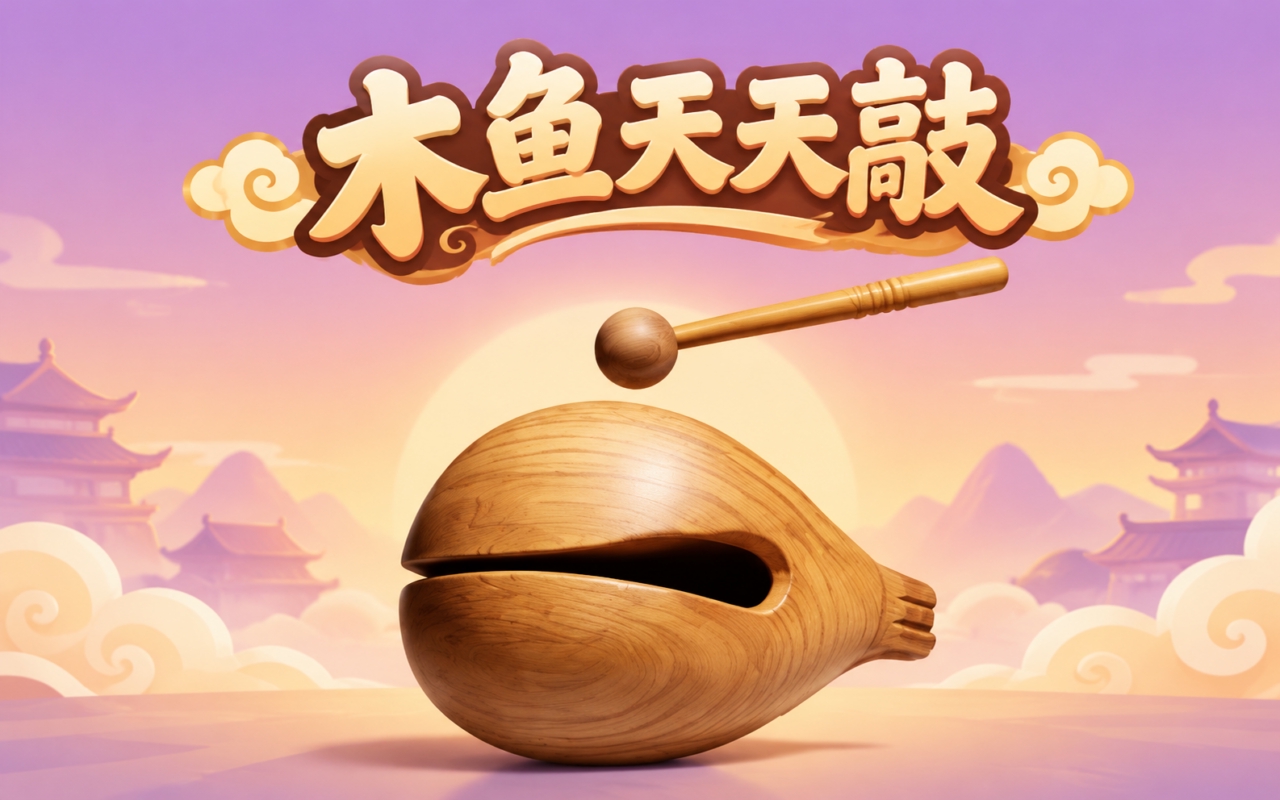 木鱼天天敲