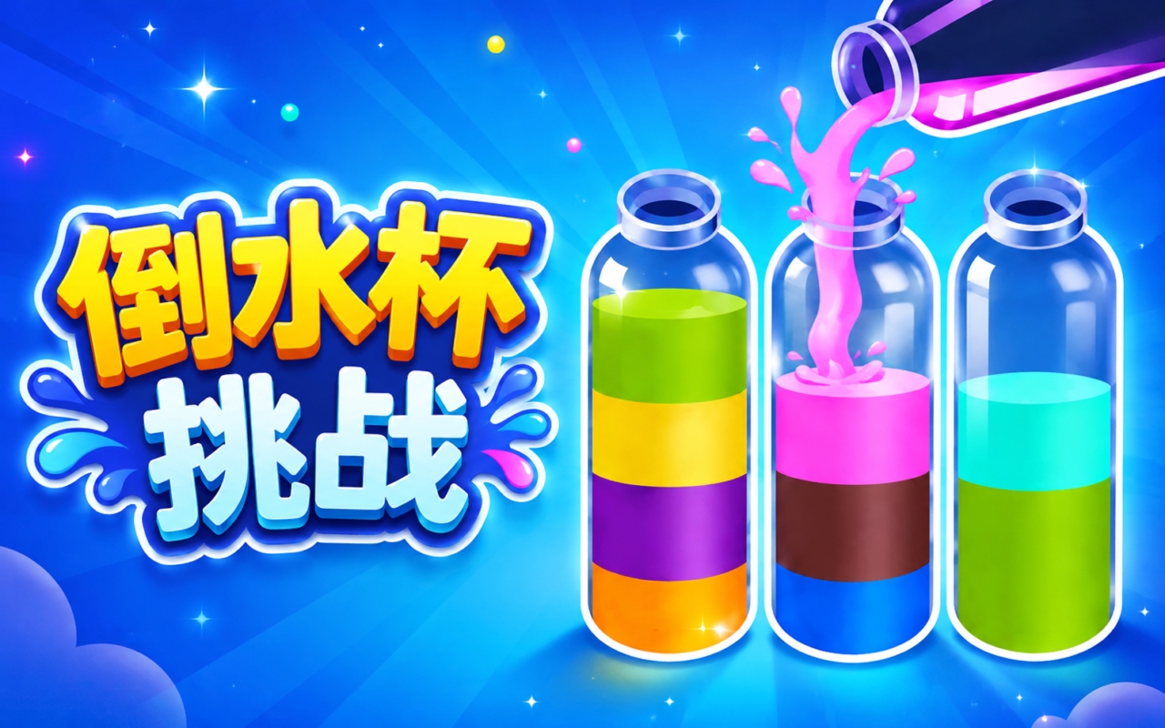 倒水杯挑战
