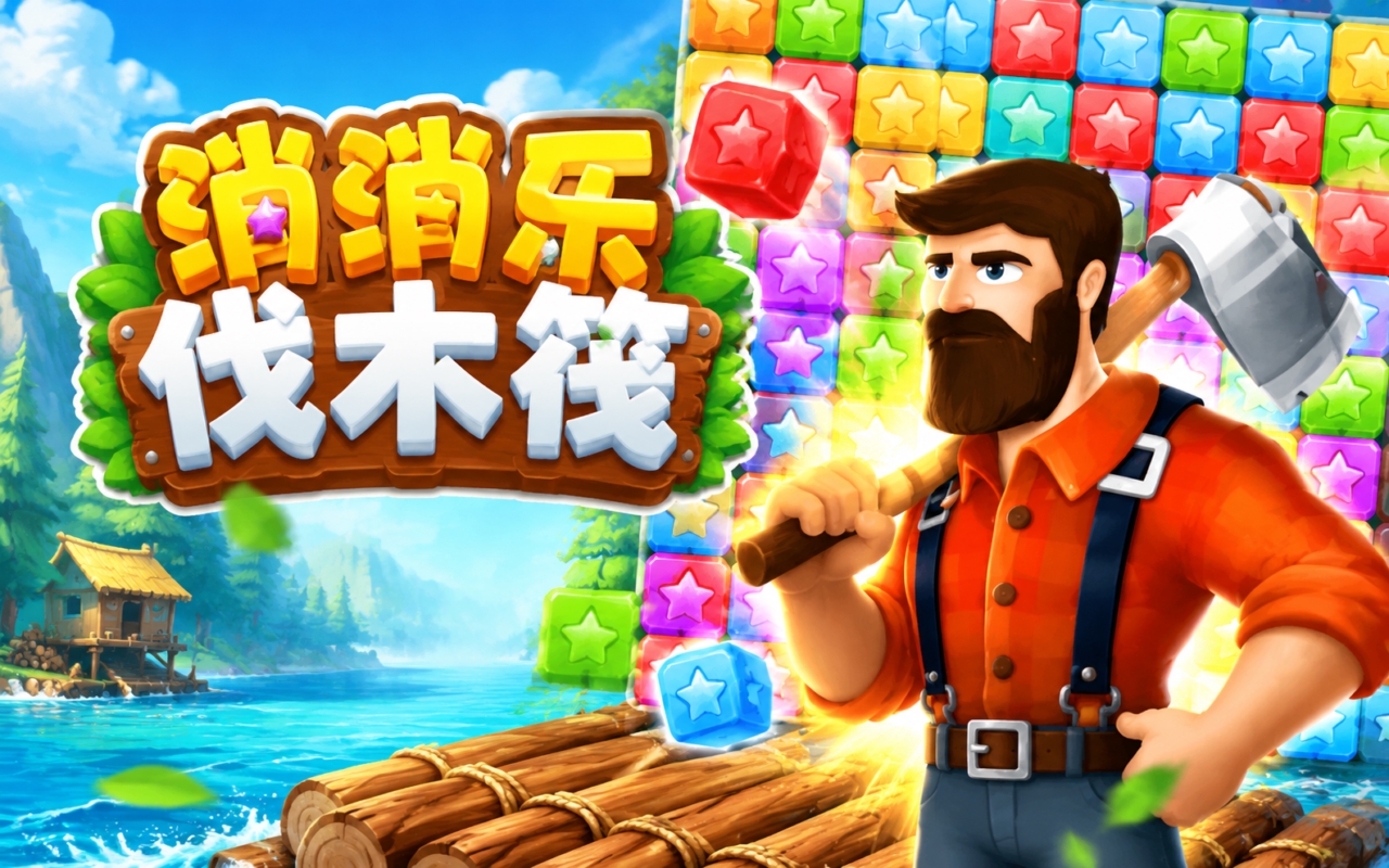 消消乐伐木筏