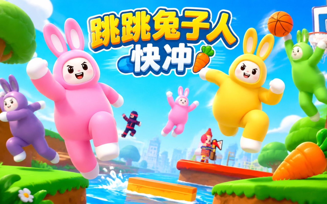 跳跳兔子人快冲