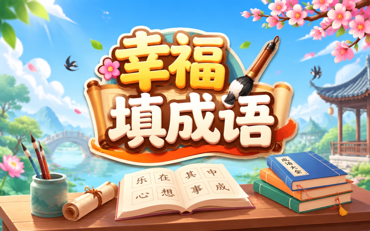 幸福填成语