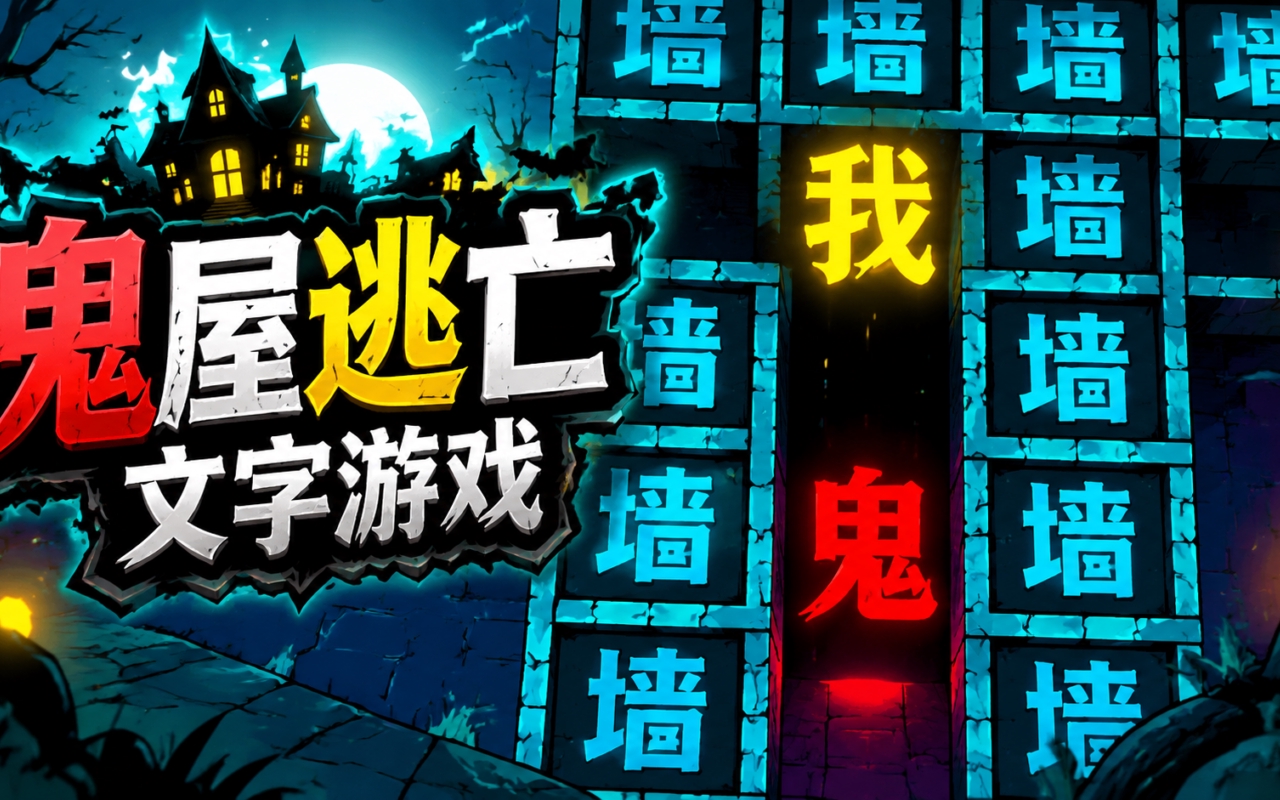 鬼屋逃亡文字游戏