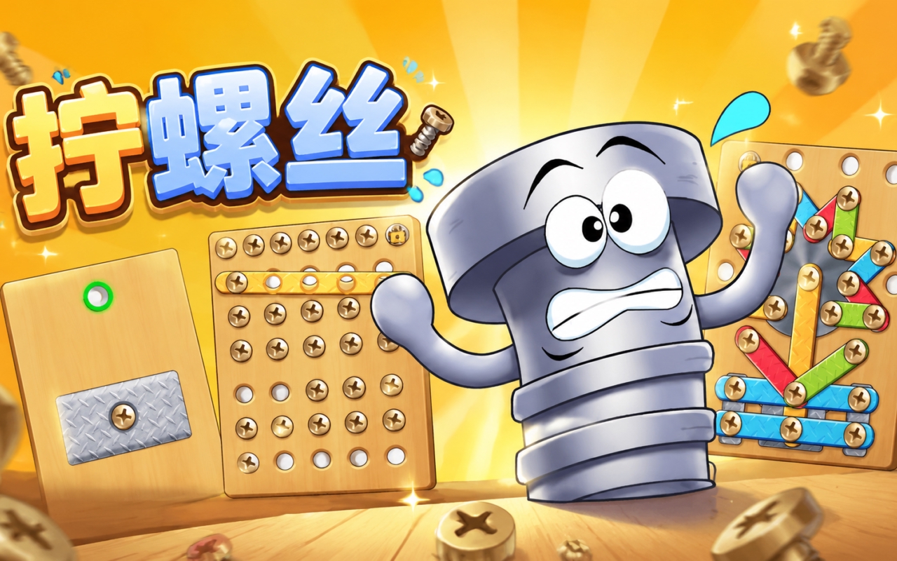 拧螺丝