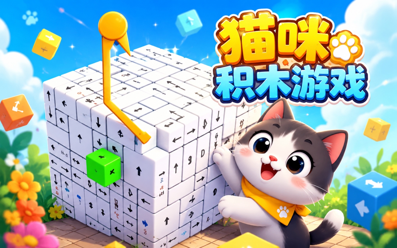 猫咪积木游戏