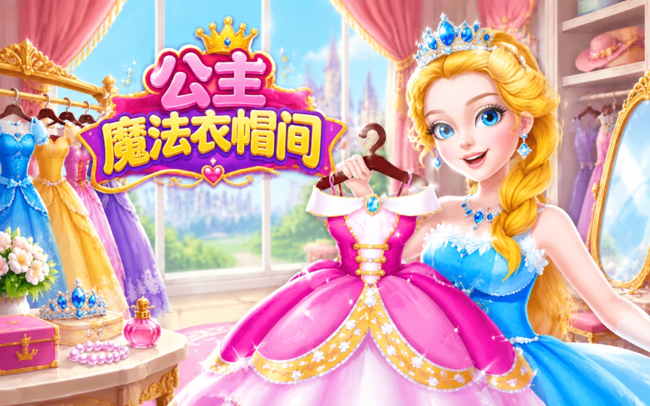 公主魔法衣帽间
