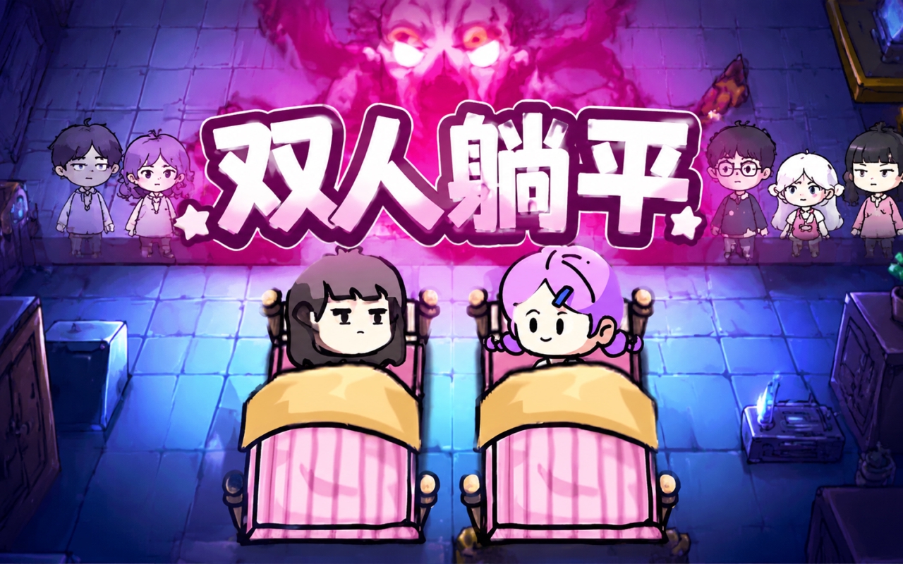 双人躺平