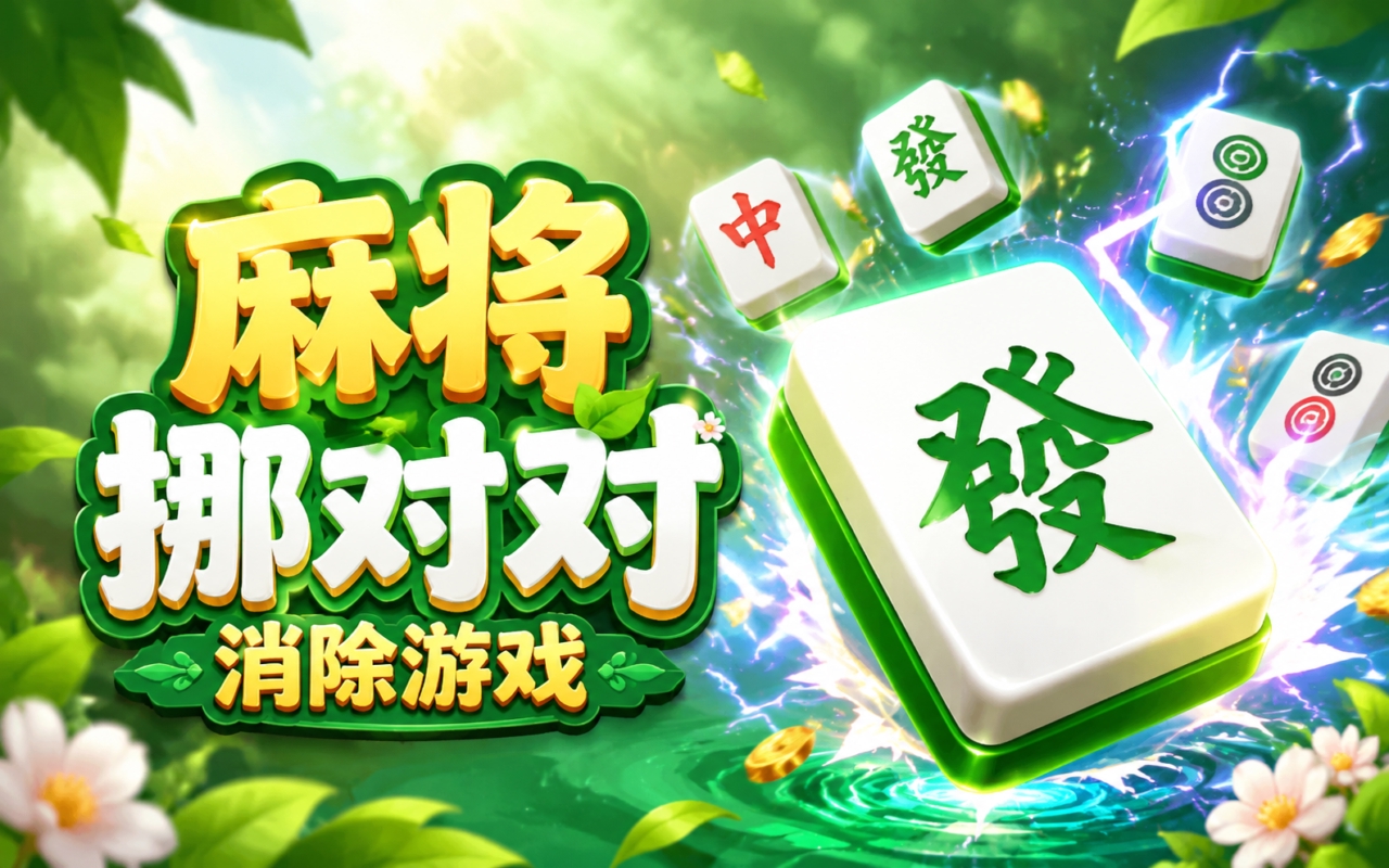 麻将挪对对消除游戏