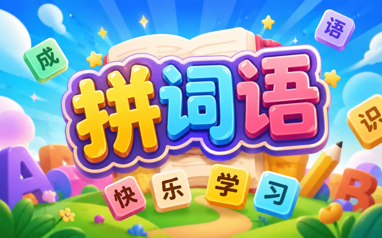 拼词语
