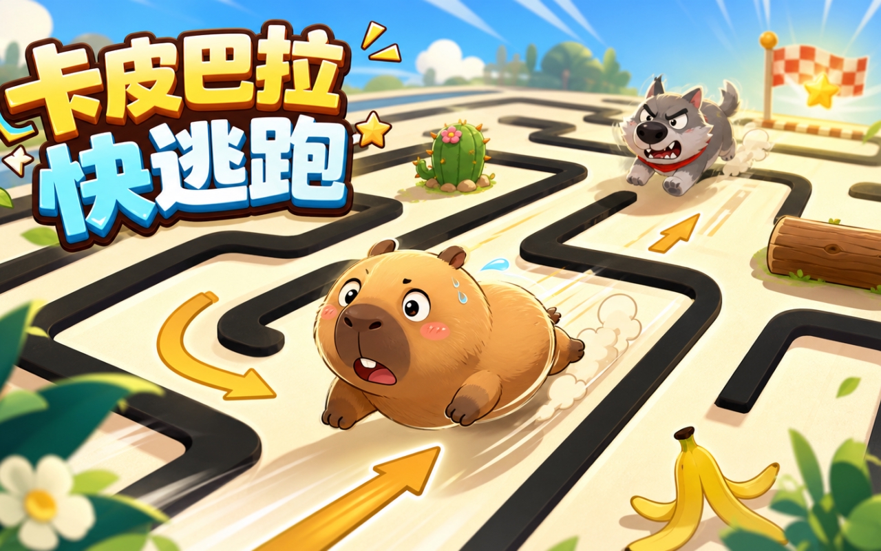 卡皮巴拉快逃跑
