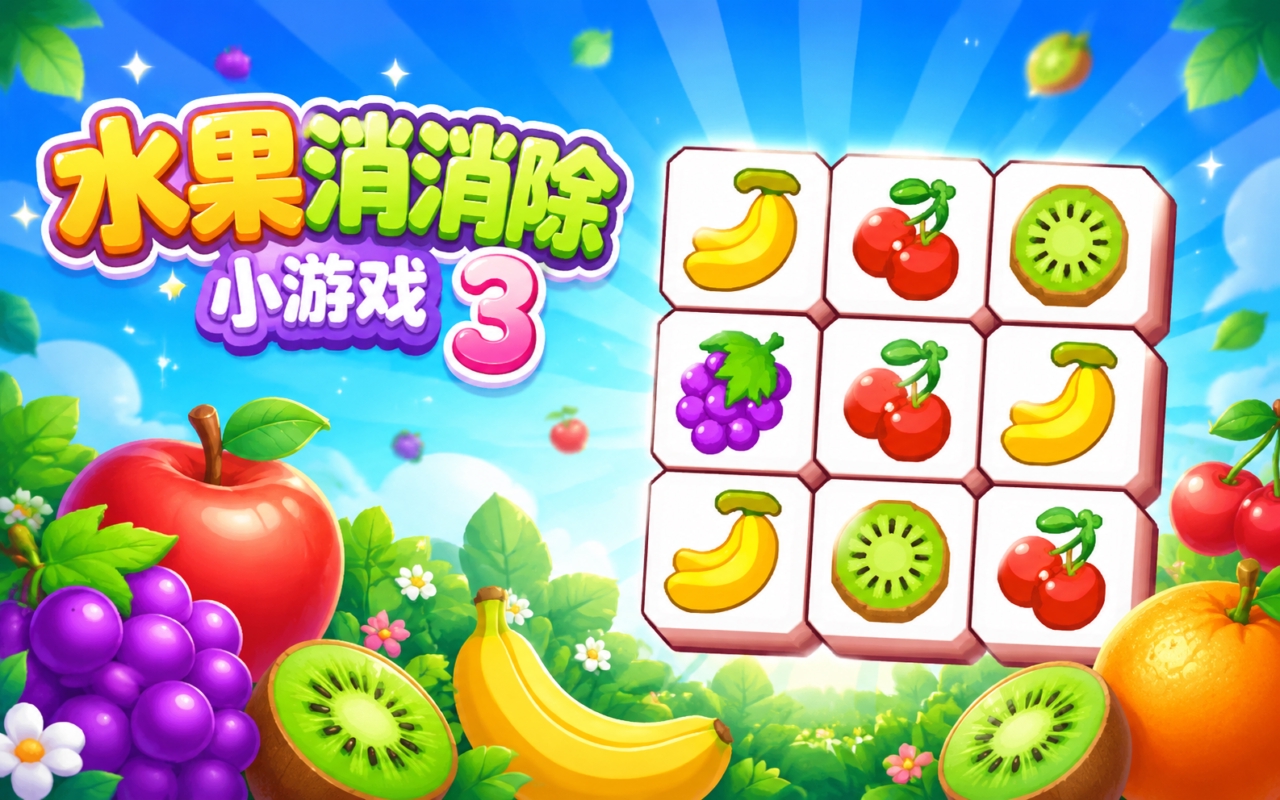 水果消消除小游戏 3