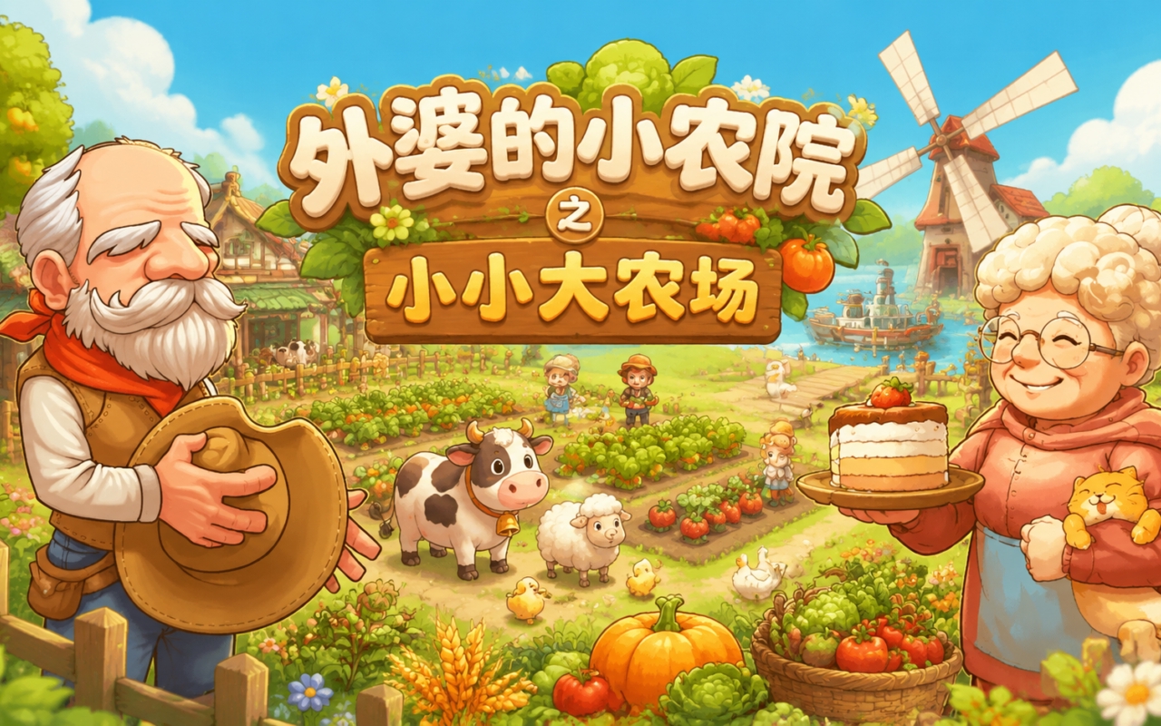 外婆的小农院之小小大农场