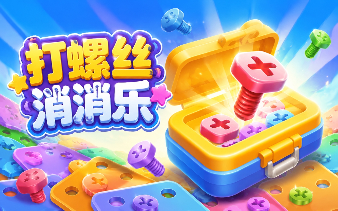 打螺丝消消乐