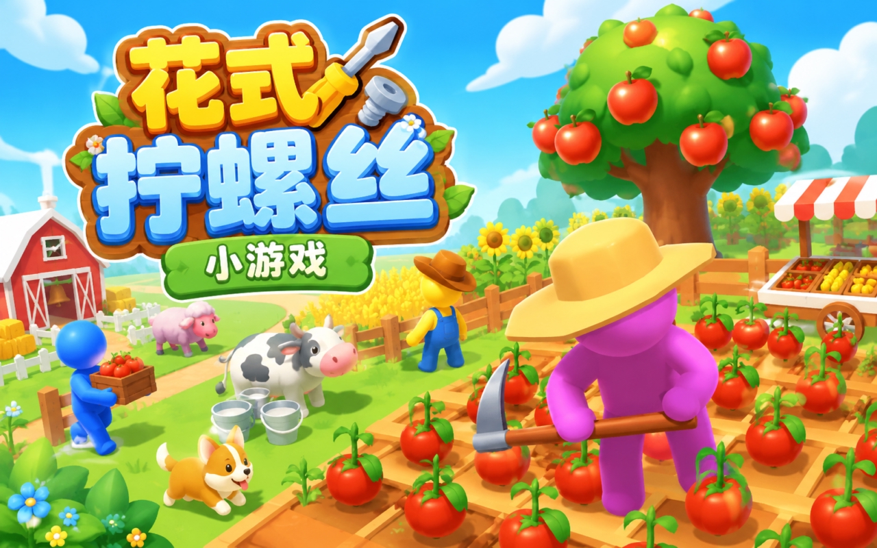 花式拧螺丝小游戏