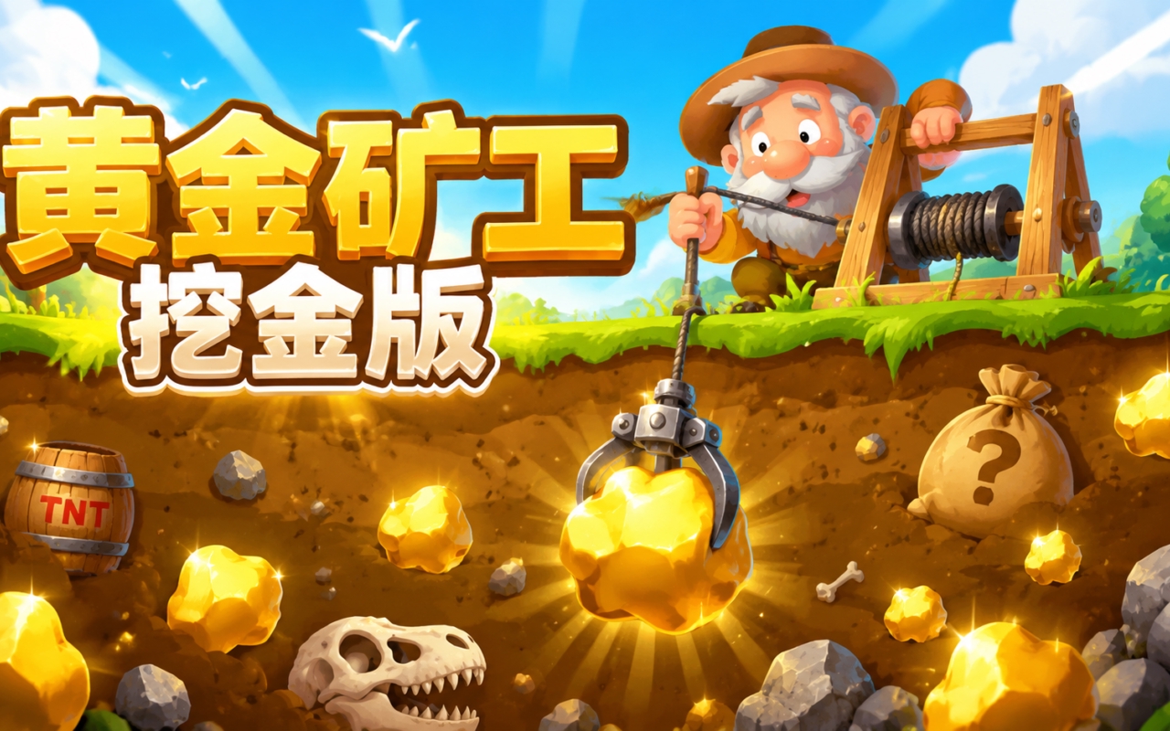 黄金矿工挖金版