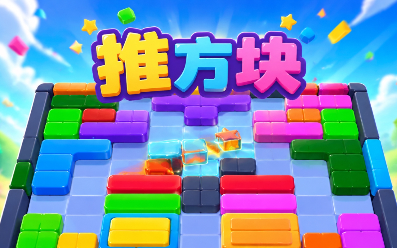 推方块
