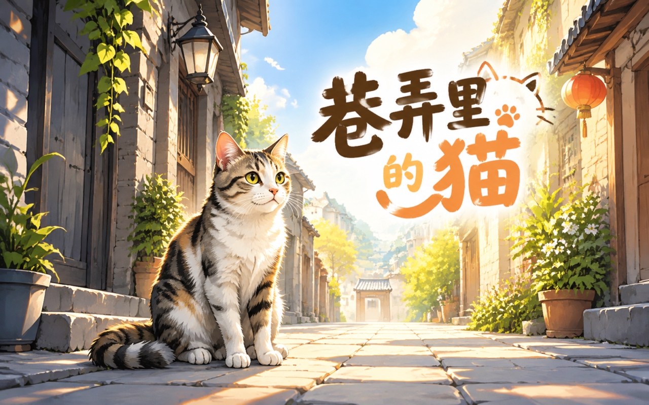 巷弄里的猫