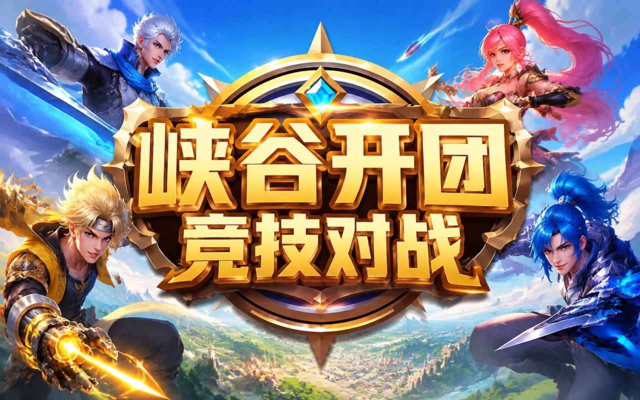 峡谷开团竞技对战