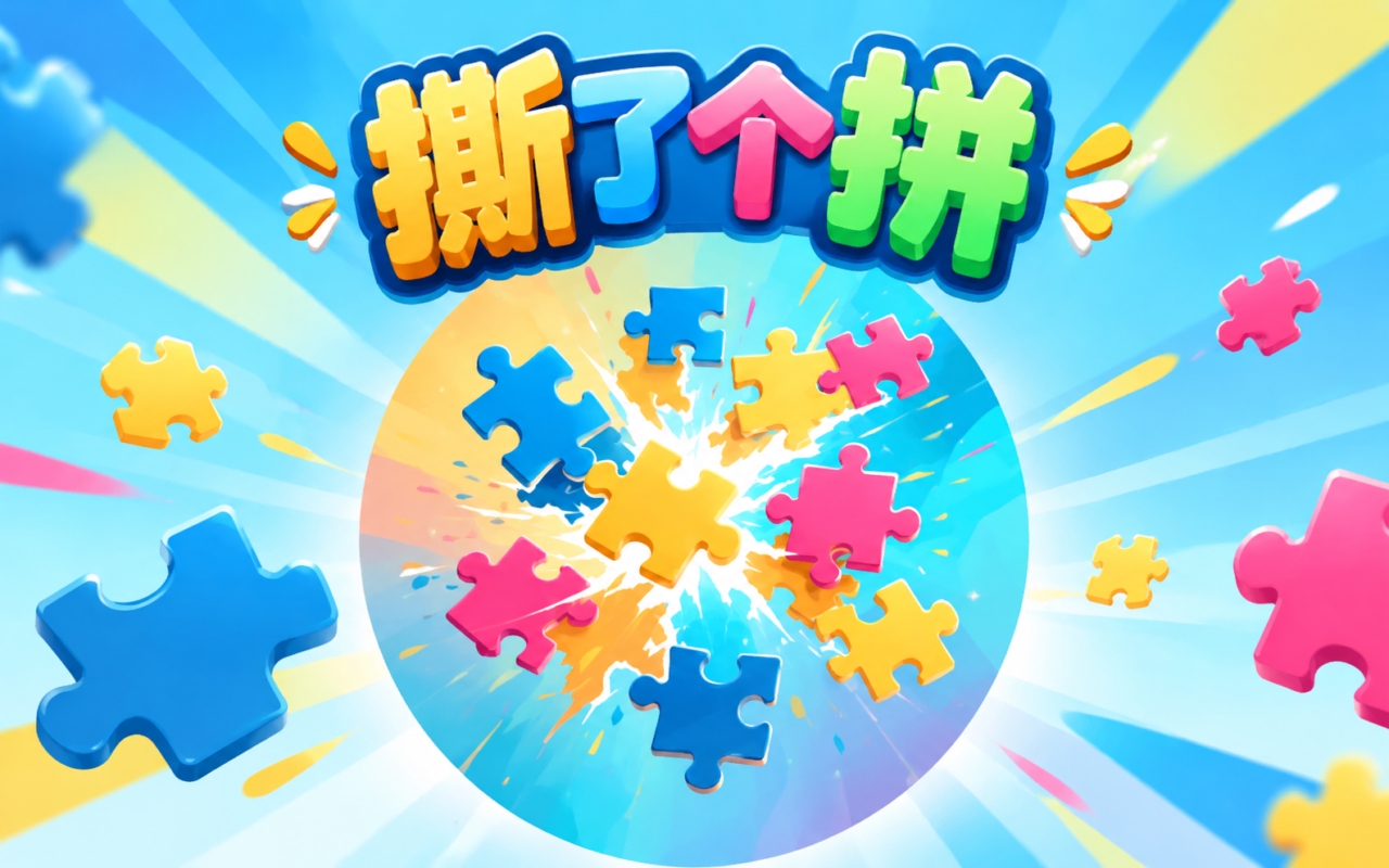 撕了个拼