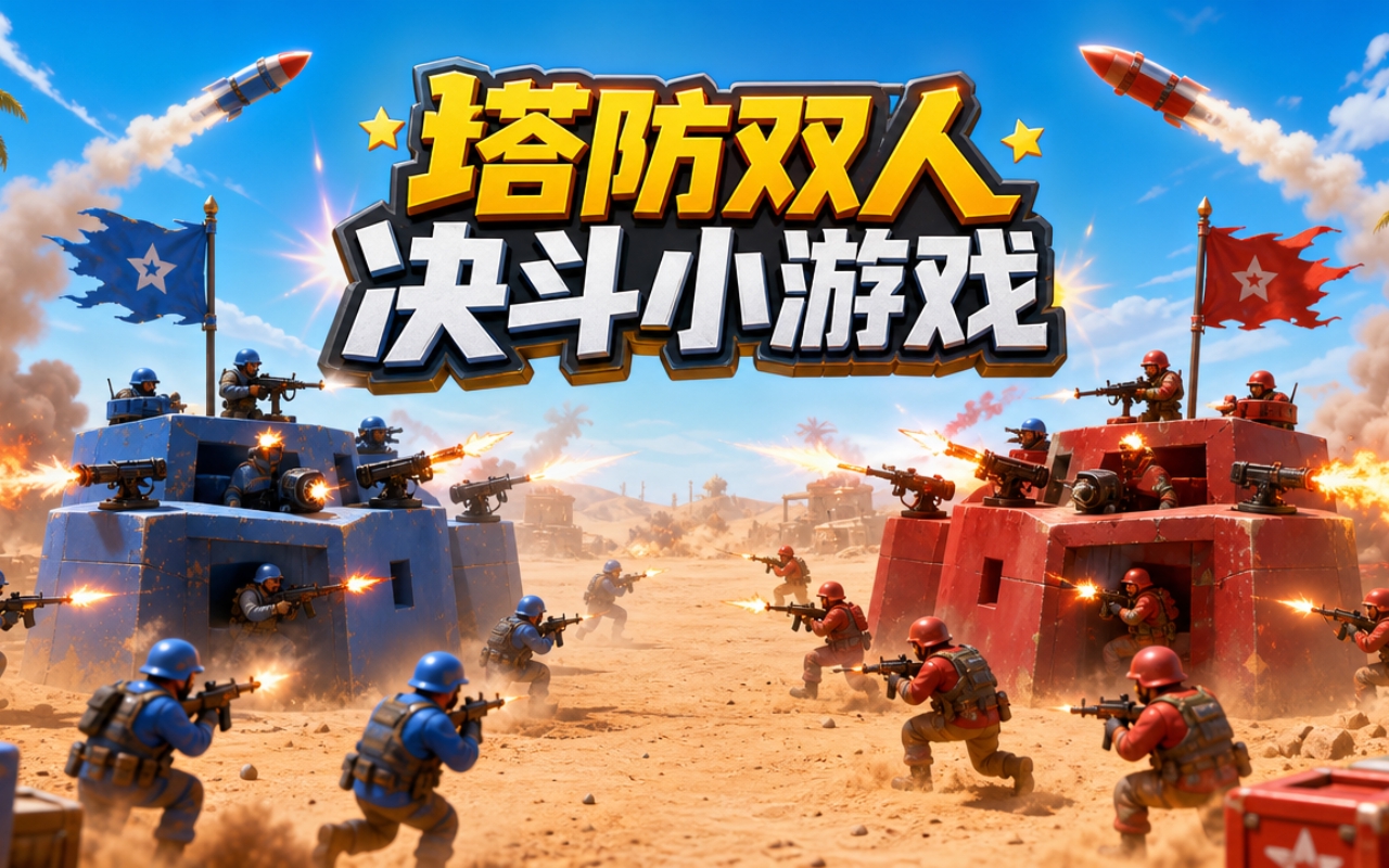 塔防双人决斗小游戏