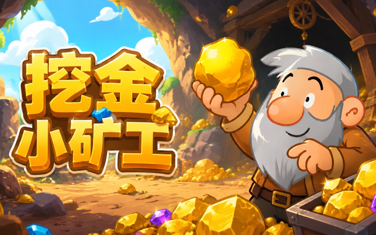 挖金小矿工