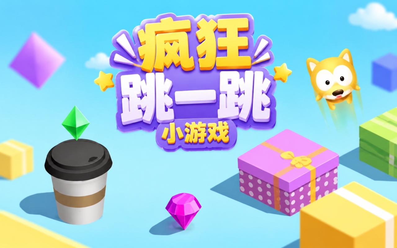 疯狂跳一跳小游戏