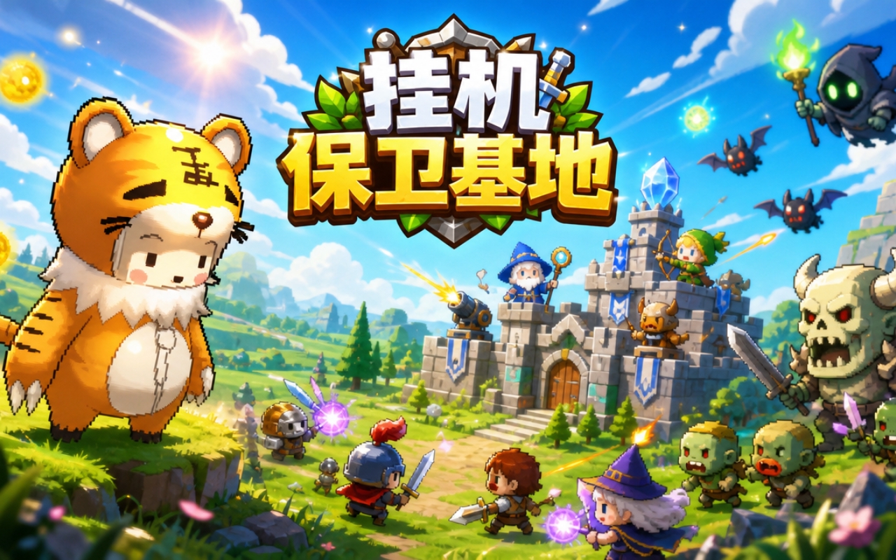 挂机保卫基地