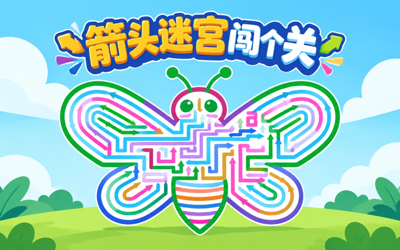 箭头迷宫闯个关