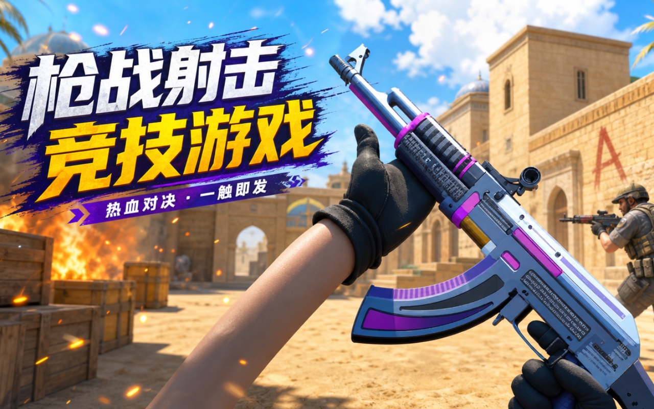 枪战射击竞技游戏