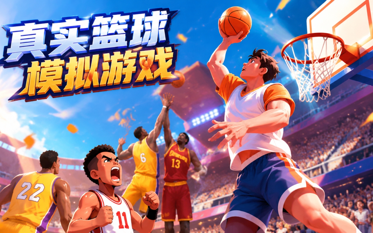 真实篮球模拟游戏