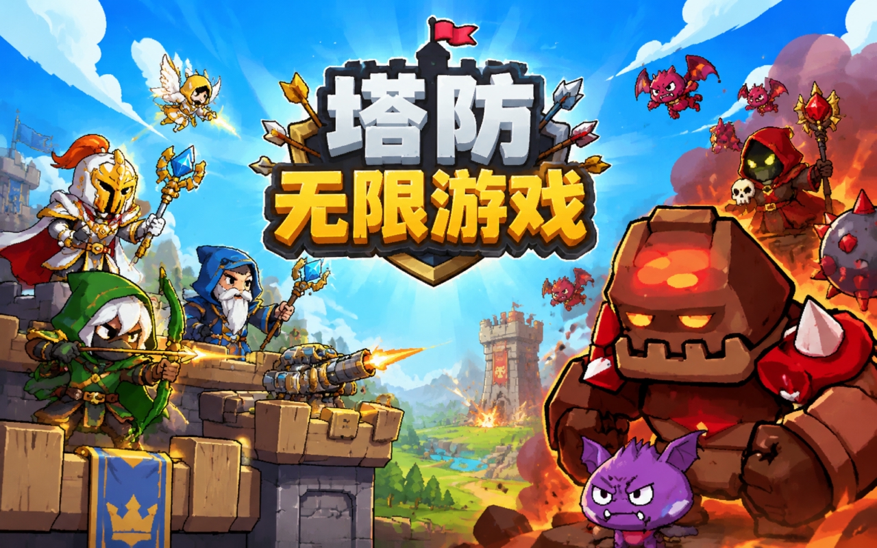 塔防无限游戏