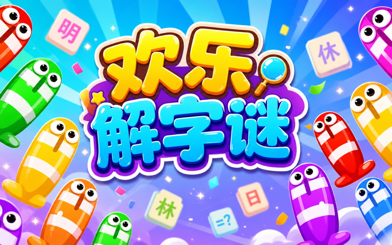 欢乐解字谜