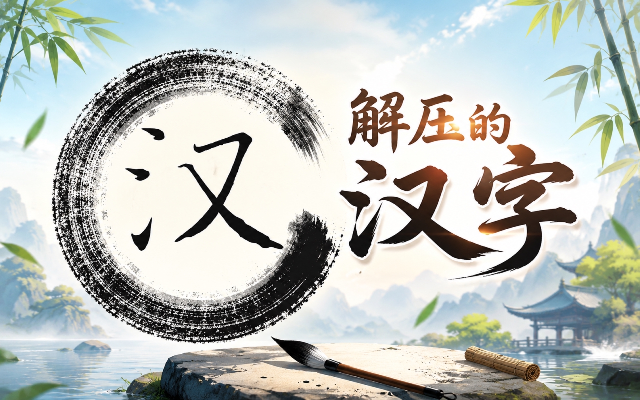 解压的汉字