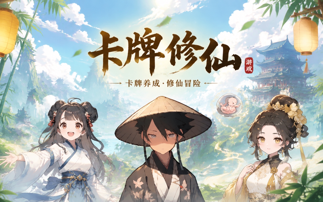 卡牌修仙游戏