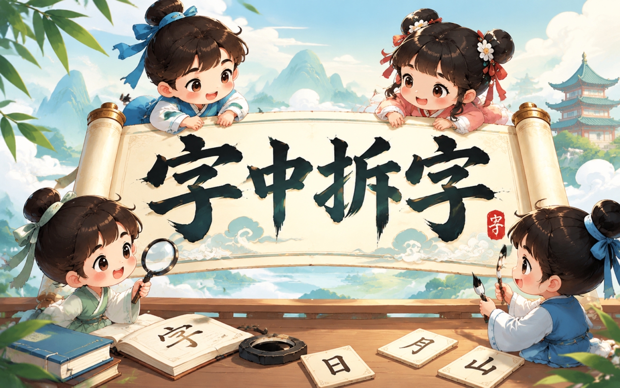 字中拆字