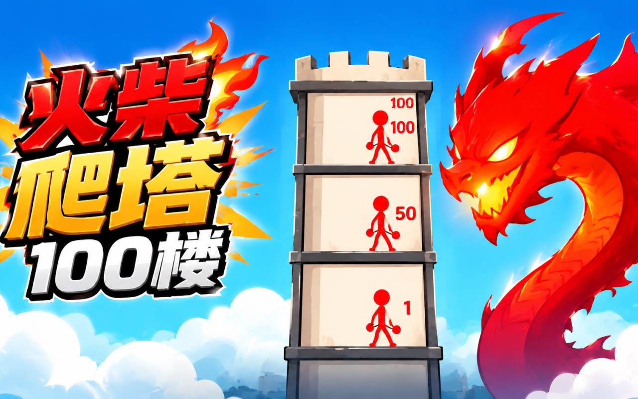 火柴爬塔100楼