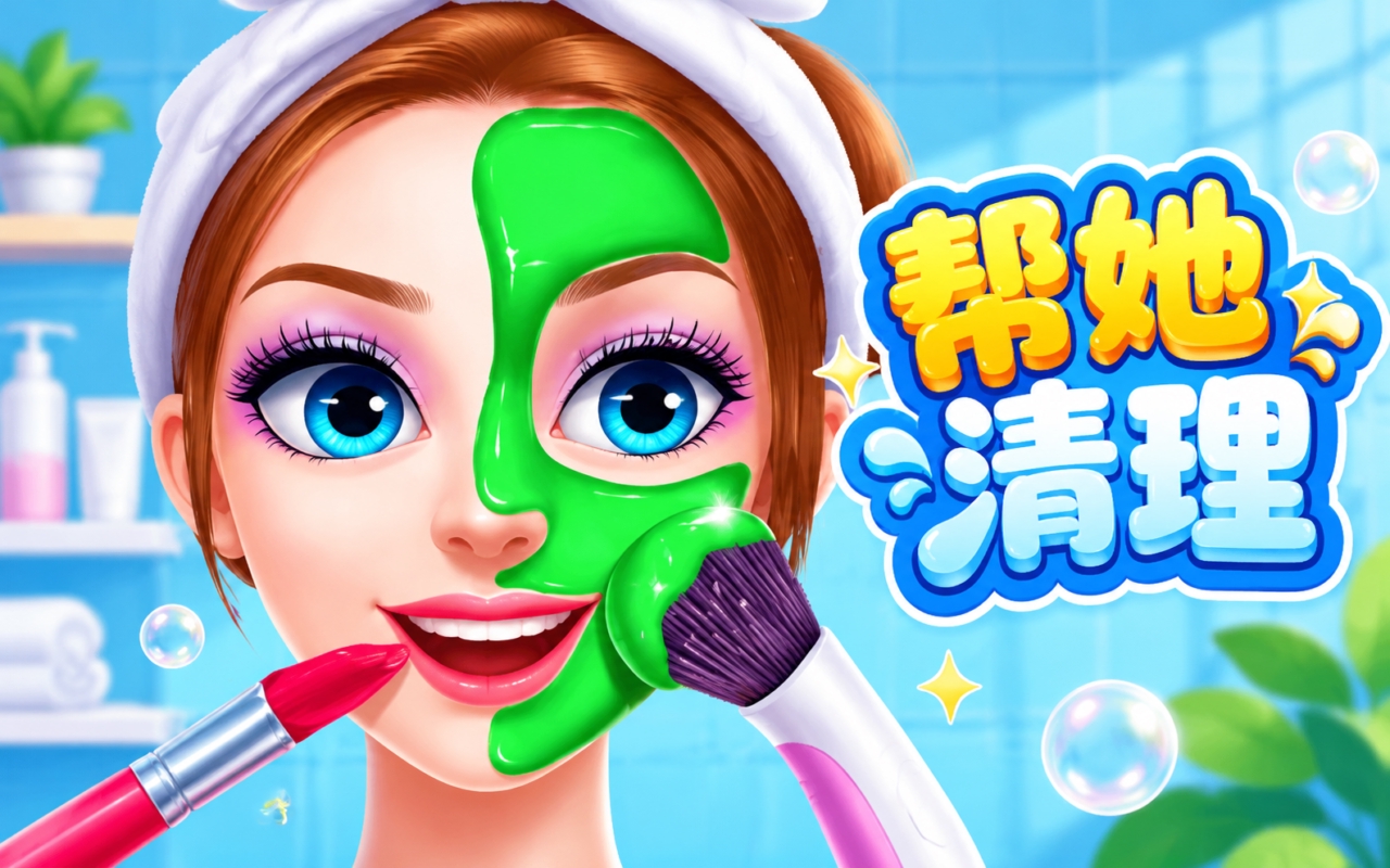 帮她清理